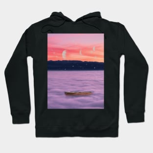 Sailing above the clouds Hoodie